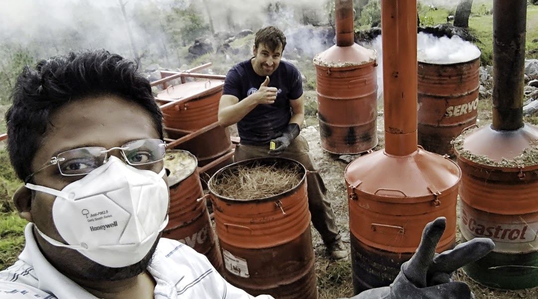 From the Field: Piloting for making renewable solid fuel from forest waste (India)