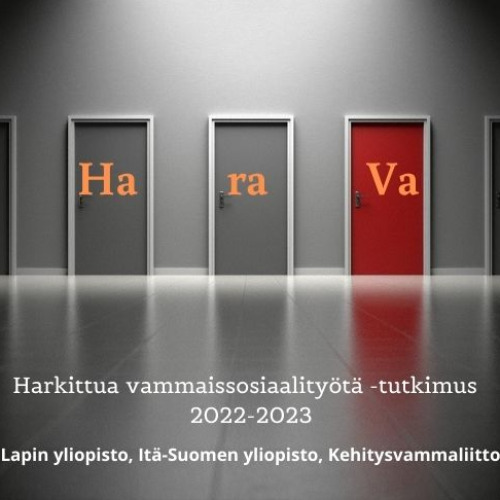 Image of  Harkittua vammaissosiaalityötä