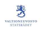Englanti Suomen kansalliskielten rinnalla rahoittajan logo