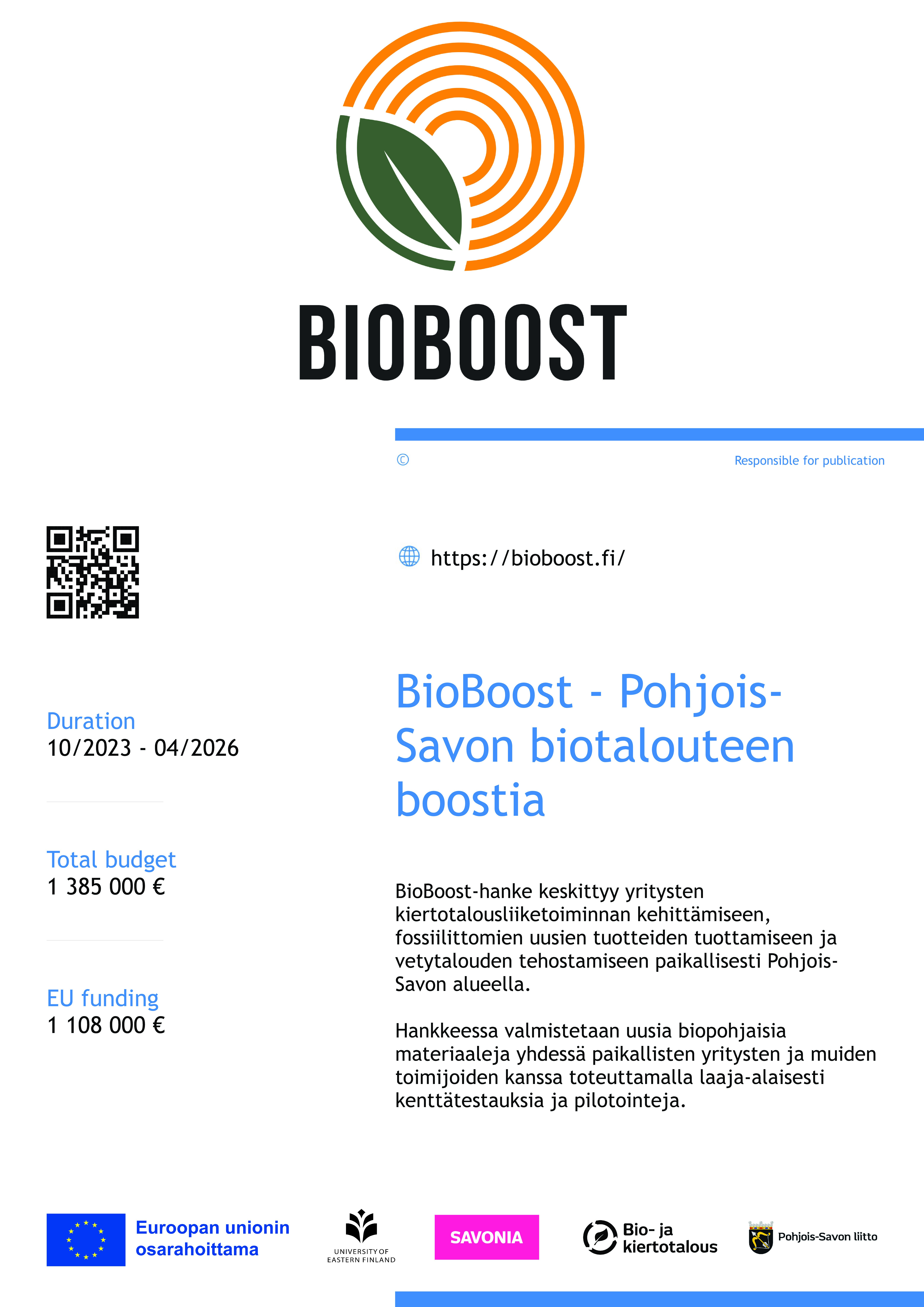 Bioboost poster